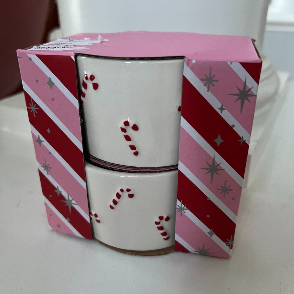 Candy Cane Ramekins